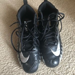 Nike youth football cleats 7.5w